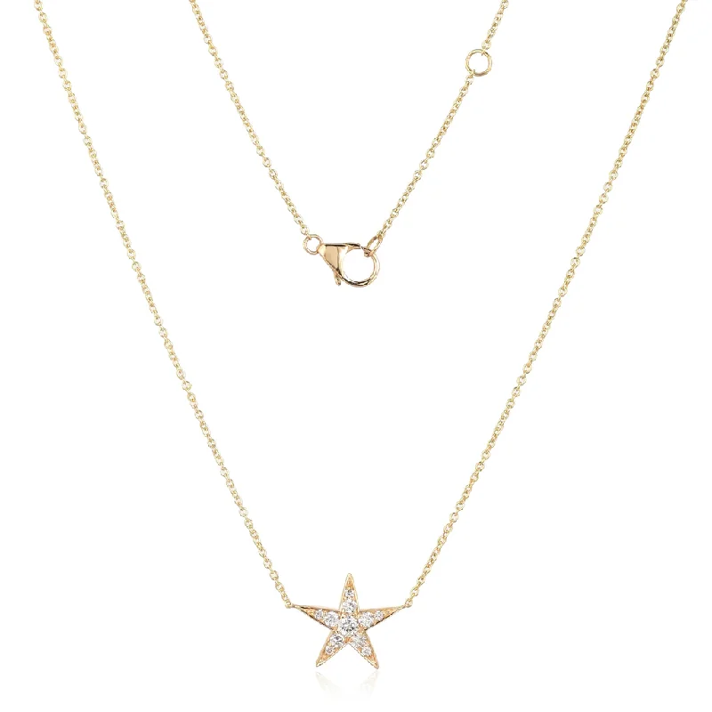 Ladies necklaces jade styles-ELIOSE STAR NECKLACE