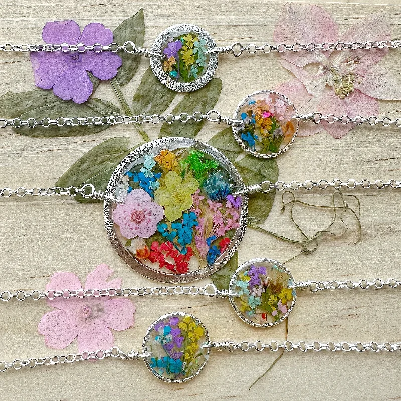 Ladies necklaces high-end labels-Botanical Garden Necklaces - BG98