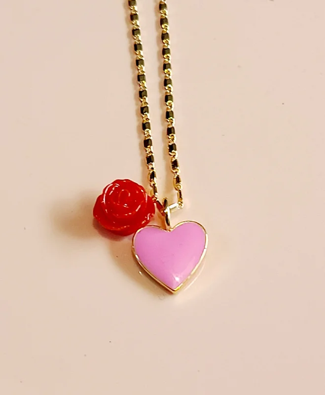 Ladies necklaces age styles-You Stole My Heart Necklace