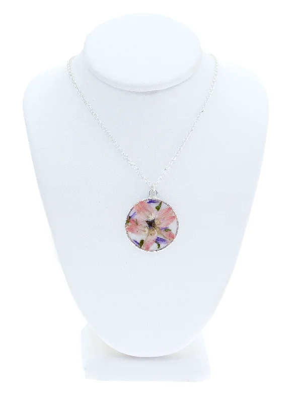 Ladies necklaces purchase guide-Botanical Garden Necklace - Style BG2