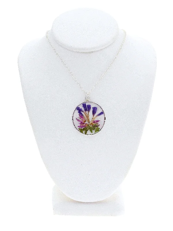 Ladies necklaces pair sets-Botanical Garden Necklace - Style BG3