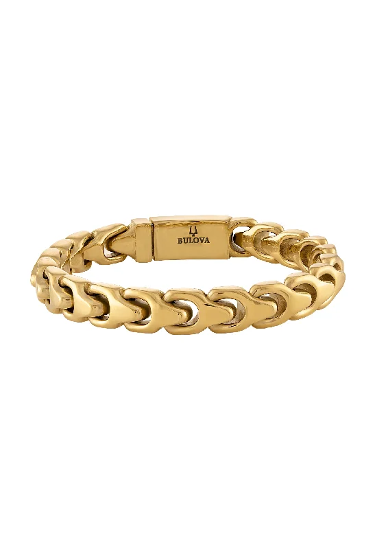 Ladies bracelets hot picks-Bulova Men's Bracelet