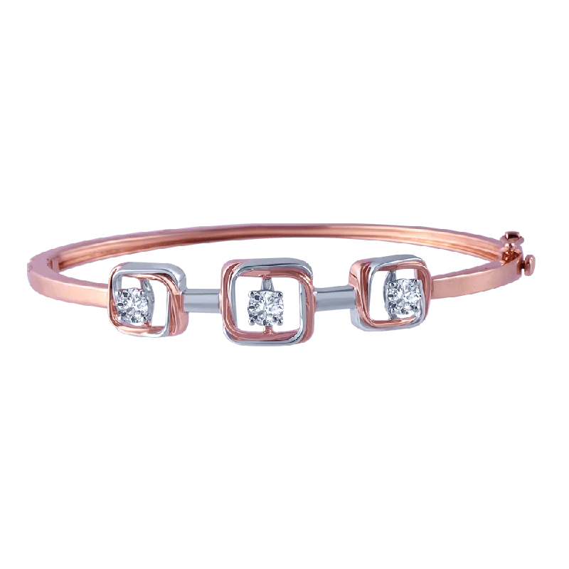 Ladies bracelets promo offers-18k Glistening Diamond Bracelet